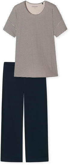 Schiesser Damen Schlafanzug 3/4, 1/2 Arm multicolor 2 179253-913