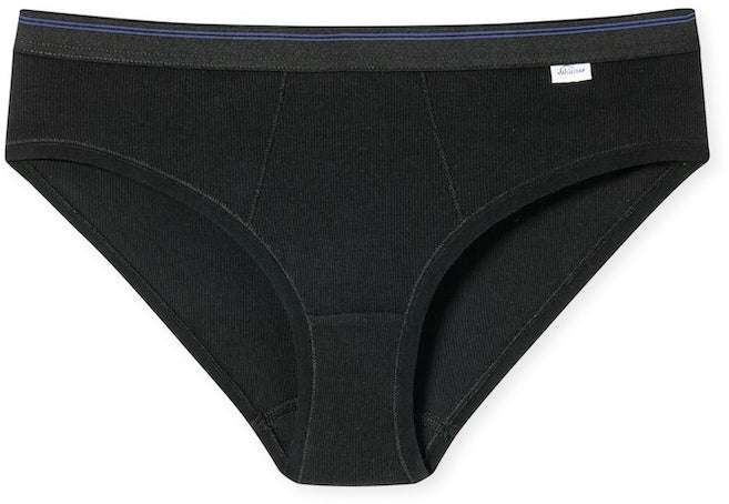 Schiesser Damen Slip - Greta schwarz 180155-000