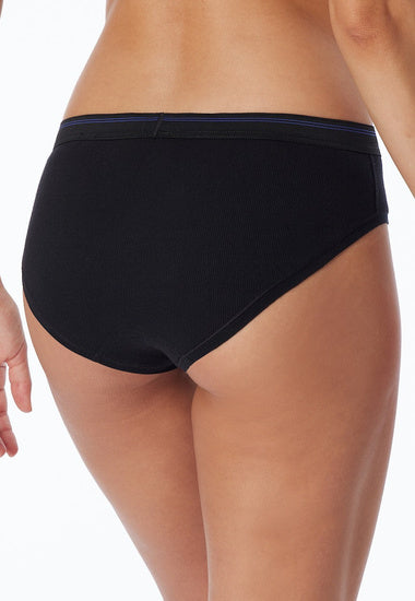 Schiesser Damen Slip - Greta schwarz 180155-000