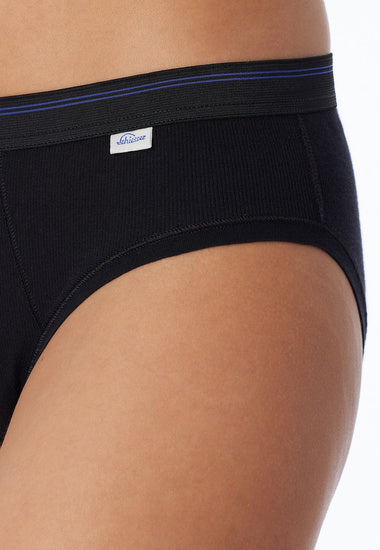 Schiesser Damen Slip - Greta schwarz 180155-000