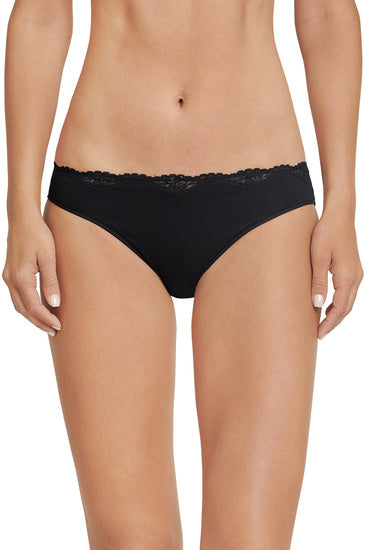 Schiesser Damen Tai schwarz 166636-000