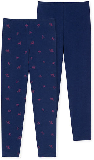 Schiesser Kleinkinder Mädchen 2er Pack Leggings sortiert 3 180027-909