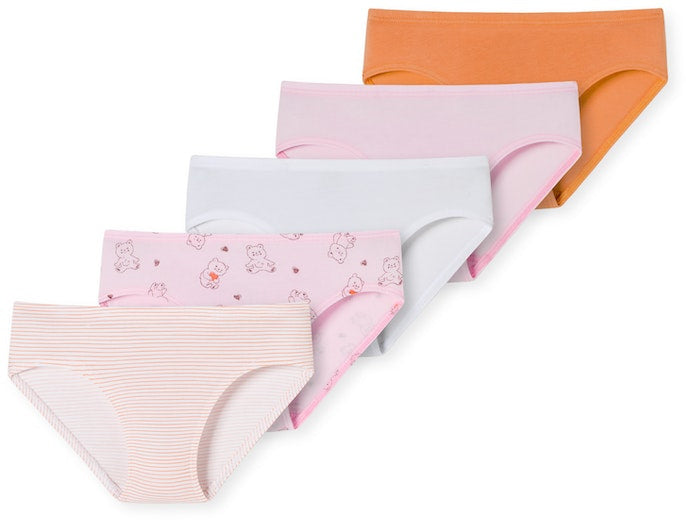 Schiesser Kleinkinder Mädchen 5er Pack Slips sortiert 1 180026-901