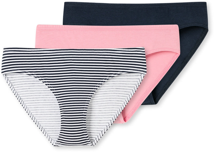 Schiesser Schüler Mädchen 3er Pack Slips sortiert 1 173523-901