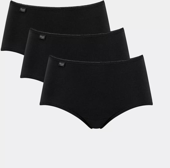 Sloggi 24/7 Cotton H Midi 3er Pack schwarz