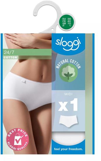 Sloggi 24/7 Cotton H Midi weiss