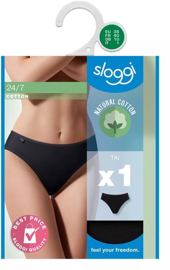 Sloggi 24/7 Cotton H Tai schwarz