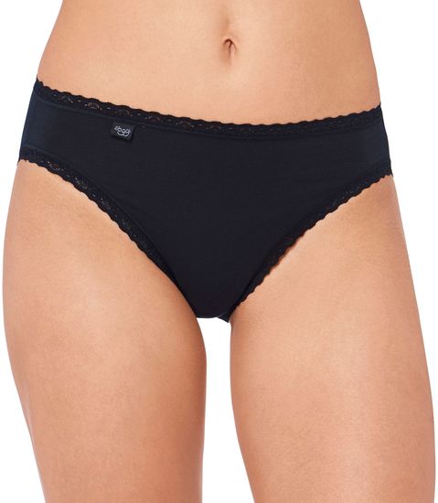 Sloggi 24/7 Cotton Lace Tai 3er Pack black