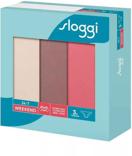 Sloggi 24/7 Weekend Tanga 3er Pack multiple colours 7