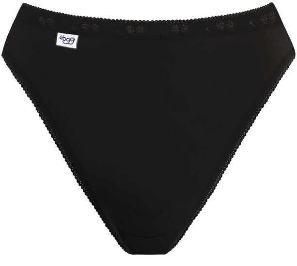 Sloggi Basic+ Tai 4er Pack black