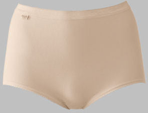 Sloggi Basic Damen Slip (ohne Bein) Taille weiß