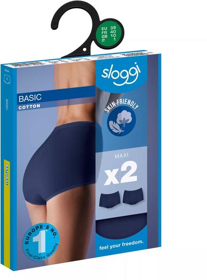 Sloggi Basic H Maxi 2er Pack true navy