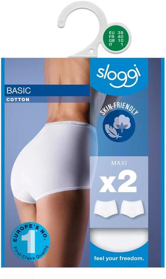 Sloggi Basic H Maxi 2er Pack weiss