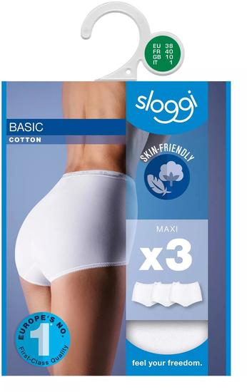 Sloggi Basic H Maxi 3er Pack weiss