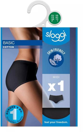 Sloggi Basic H Midi schwarz