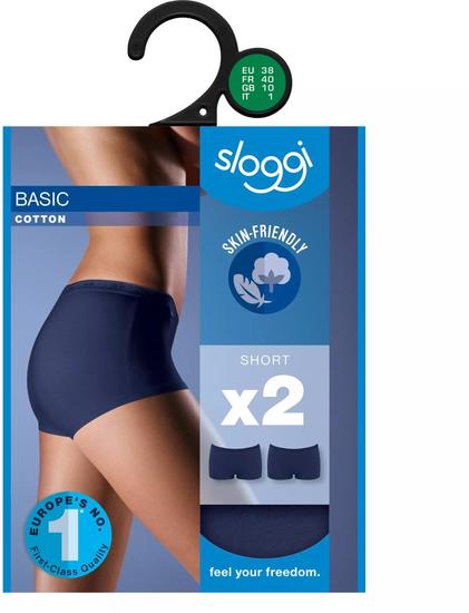 Sloggi Basic H Short 2er Pack true navy