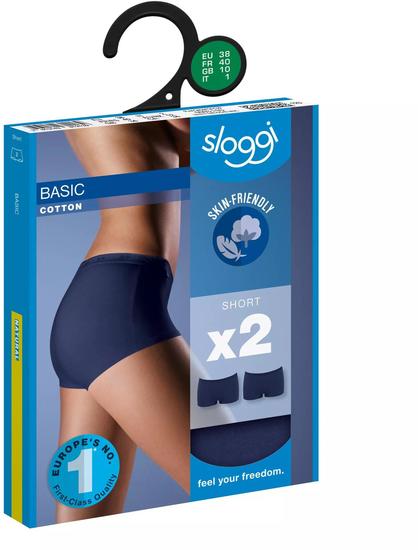 Sloggi Basic H Short 2er Pack true navy