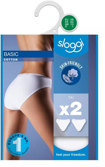 Sloggi Basic H Tai 2er Pack weiss