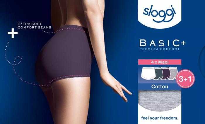 Sloggi Basic+ Maxi 4er Pack multiple colours 10