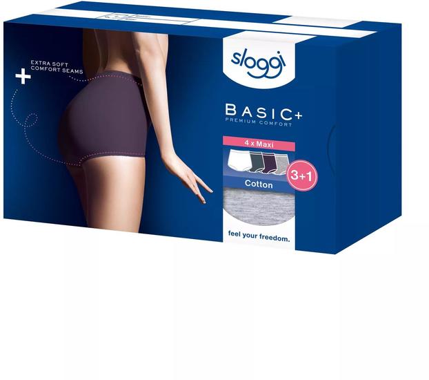 Sloggi Basic+ Maxi 4er Pack multiple colours 10