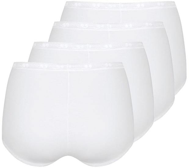 Sloggi Basic+ Maxi 4er Pack white