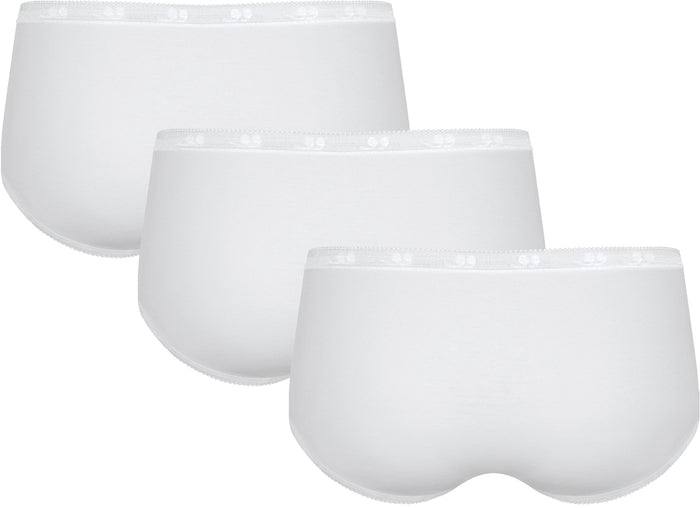Sloggi Basic+ Midi 3er Pack white