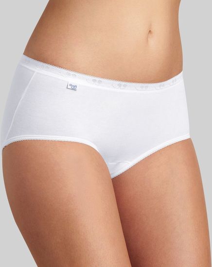 Sloggi Basic+ Midi 4er Pack white