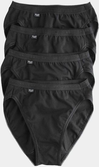 Sloggi Basic+ Tai 4er Pack black