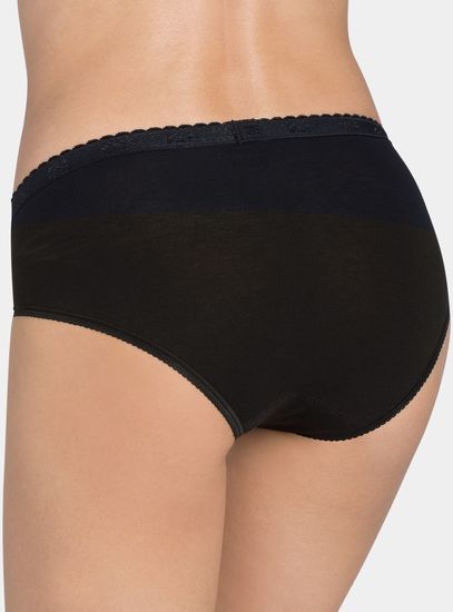 Sloggi Chic Midi 4er Pack black