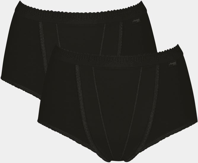 Sloggi Control Maxi 2er Pack black