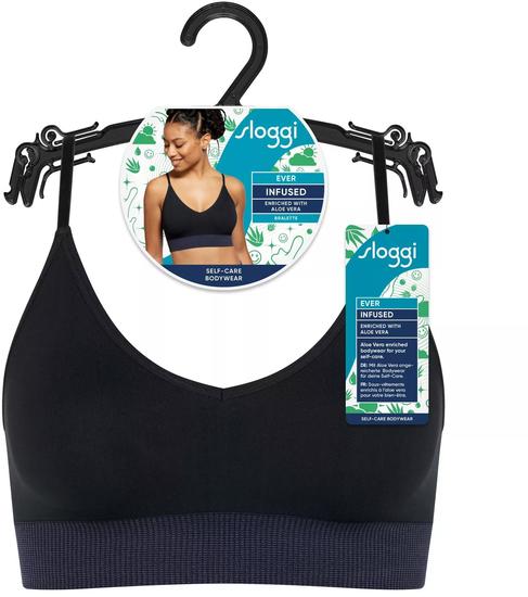 Sloggi EVER Infused Aloe Bralette schwarz