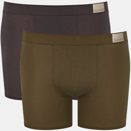 Sloggi GO Natural Short 2er Pack mehrfarbig