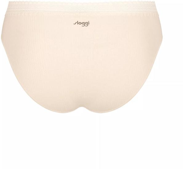 Sloggi GO Ribbed Tai 2er Pack braun