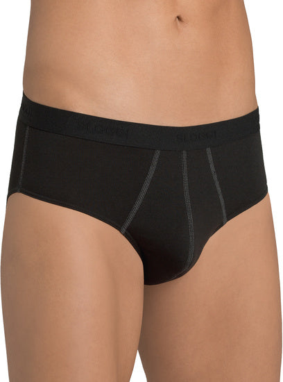 Sloggi MEN 24/7 Herren Slip Midi 2er-Pack black
