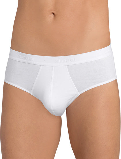 Sloggi MEN 24/7 Herren Slip Midi 2er-Pack white