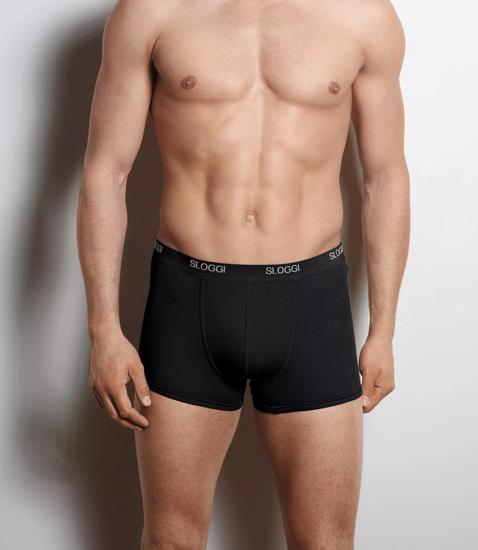 Sloggi men Basic H Short 2er Pack box schwarz