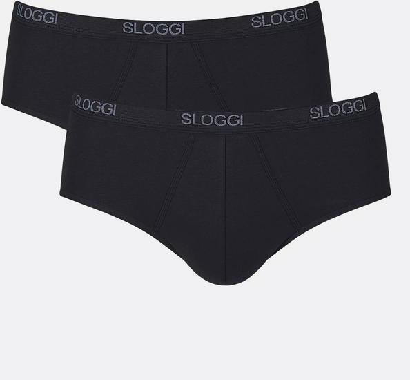 Sloggi men Basic Midi 2er Pack schwarz