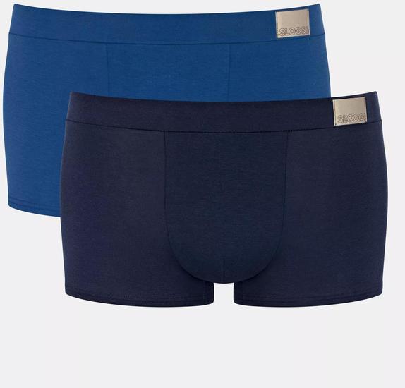 Sloggi men GO Natural H Hipster 2er Pack blau