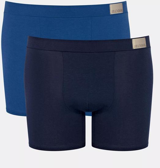 Sloggi men GO Natural H Short 2er Pack blau