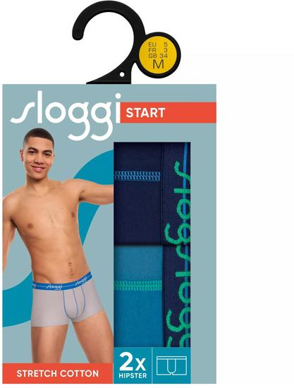 Sloggi men Start Hipster 2er Pack box multiple colours 20