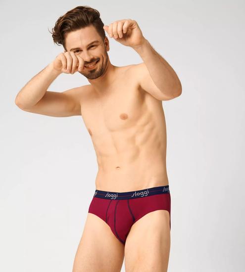 Sloggi men Start Midi 2er Pack box blau