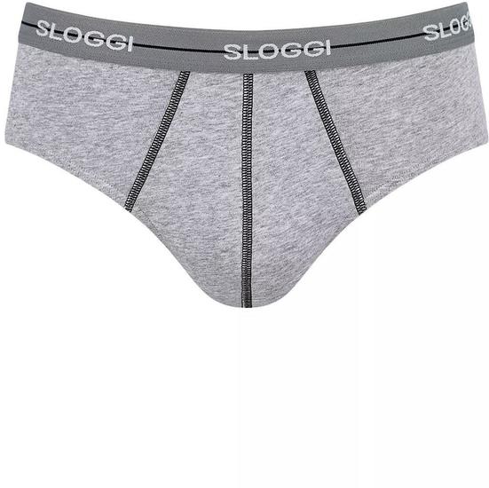 Sloggi men Start Midi 2er Pack box grau