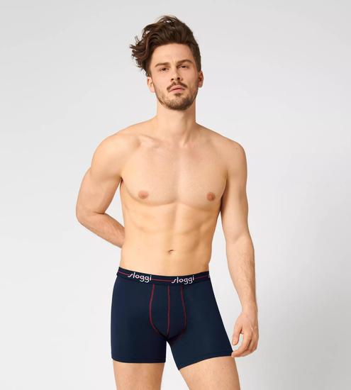 Sloggi men Start Short 2er Pack box blau