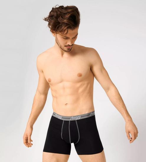 Sloggi men Start Short 2er Pack box grau