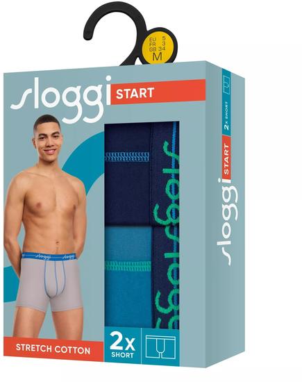 Sloggi men Start Short 2er Pack box multiple colours 20