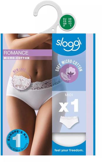 Sloggi Romance H Midi weiss