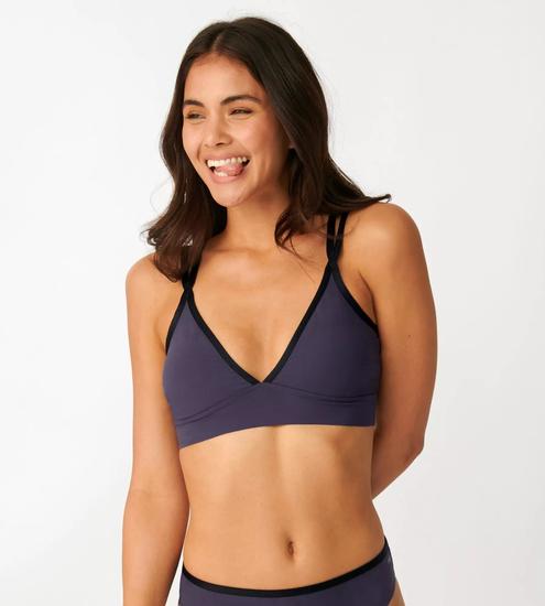 Sloggi Shore Tropical Gar Bralette ink grey