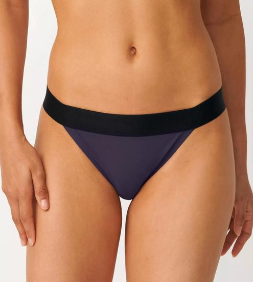 Sloggi Shore Tropical Gar Tanga ink grey