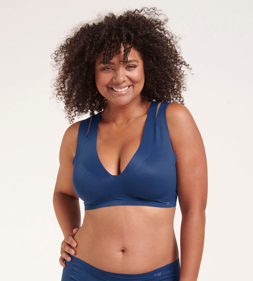 Sloggi ZERO Feel Flow Bralette blau