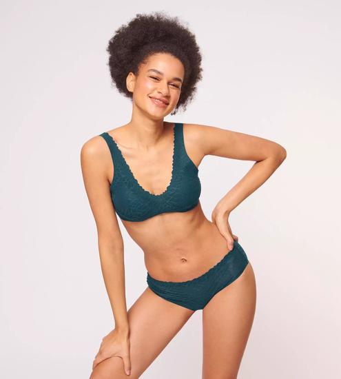 Sloggi Zero Feel Lace 2.0 Bralette secret lagoon